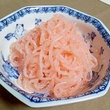 明太子としらたきのいり煮